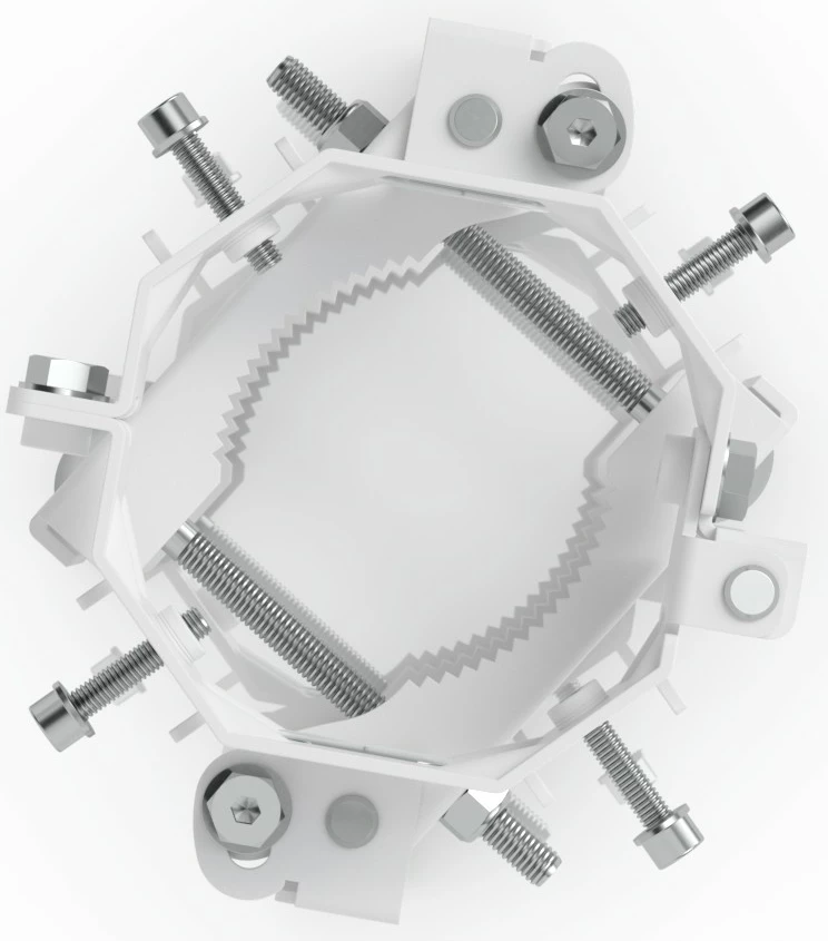 Mbajtëse rrjeti Ubiquiti Wave AP Micro Mount, e bardhë