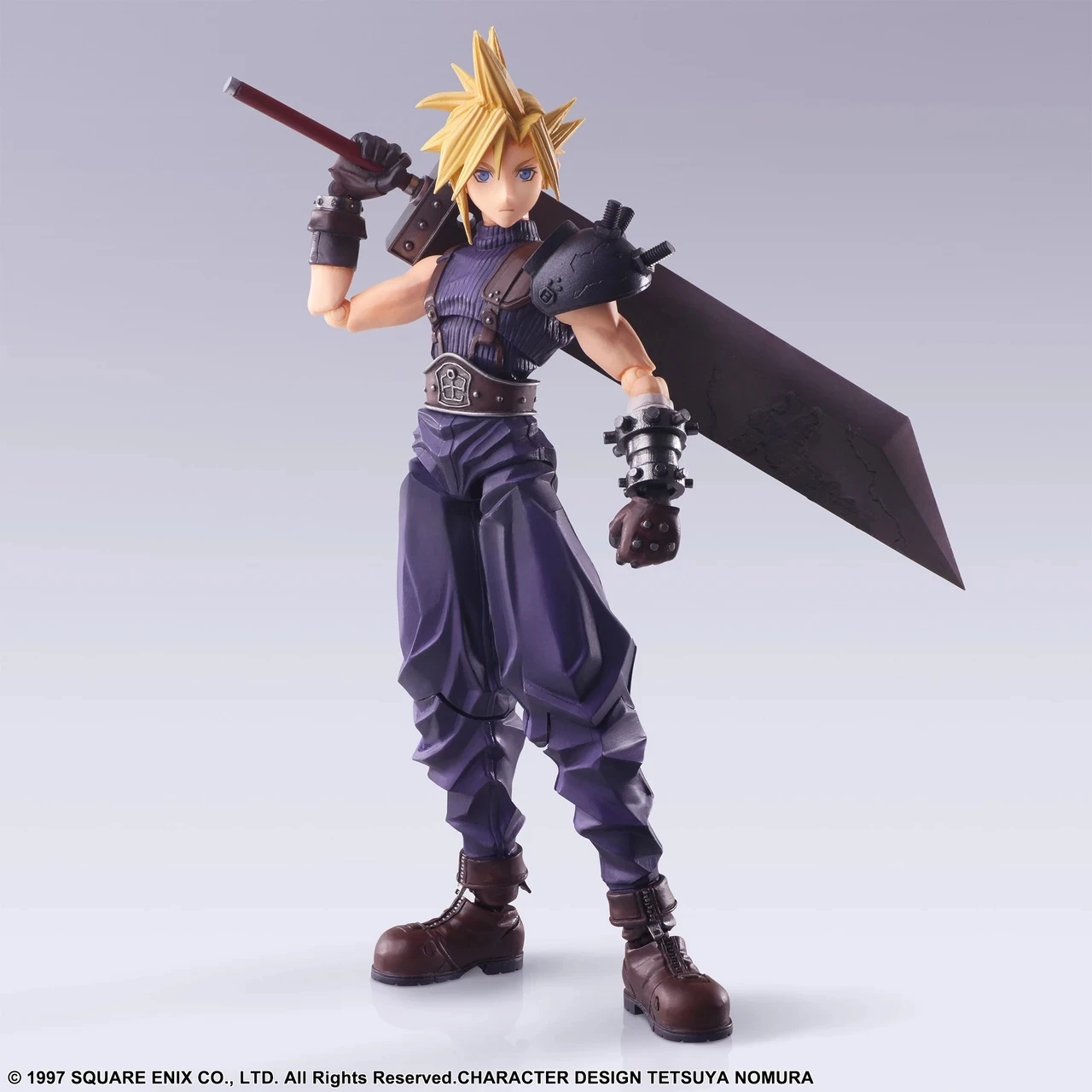 Figurinë aksion koleksionuese Square Enix Bring Arts Cloud Strife Final Fantasy VII Digital Plus Edition 15.2 cm