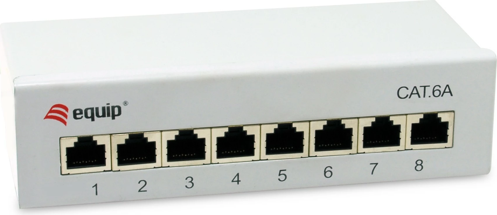 Switch Equip 326521, 8 porte, 10GBase-T, RJ-45, Cat6a, gri