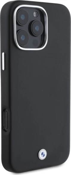 Mbështjellës BMW Sign Full Wrapped Metal MagSafe për iPhone 16 Pro Max, Zi