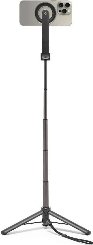 Selfie stick Spigen S571W me MagSafe, Bluetooth, tripod, e zezë