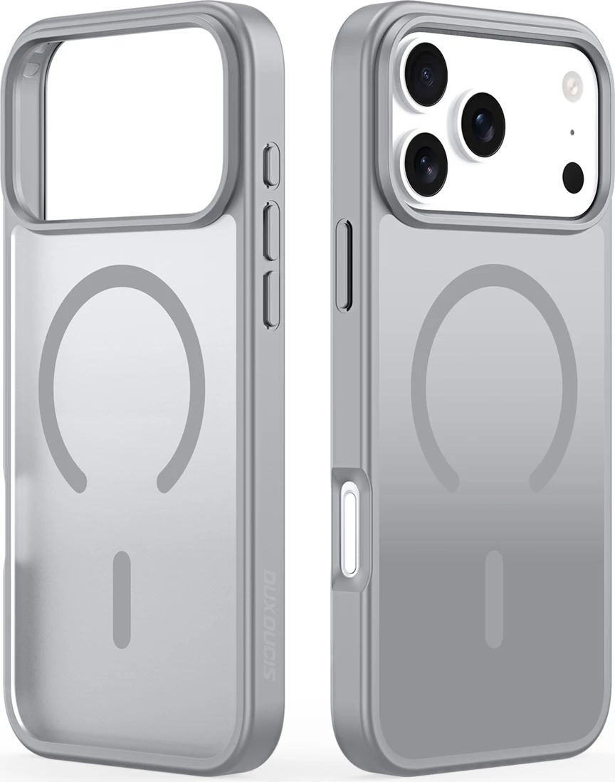 Mbështjellës Dux Ducis Yind për iPhone 17 Pro, MagSafe, Gri