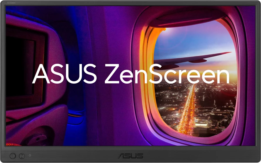 Monitor portativ ASUS ZenScreen MB169CK 16" FHD IPS, USB-C dual, Mini HDMI, kickstand, i zi