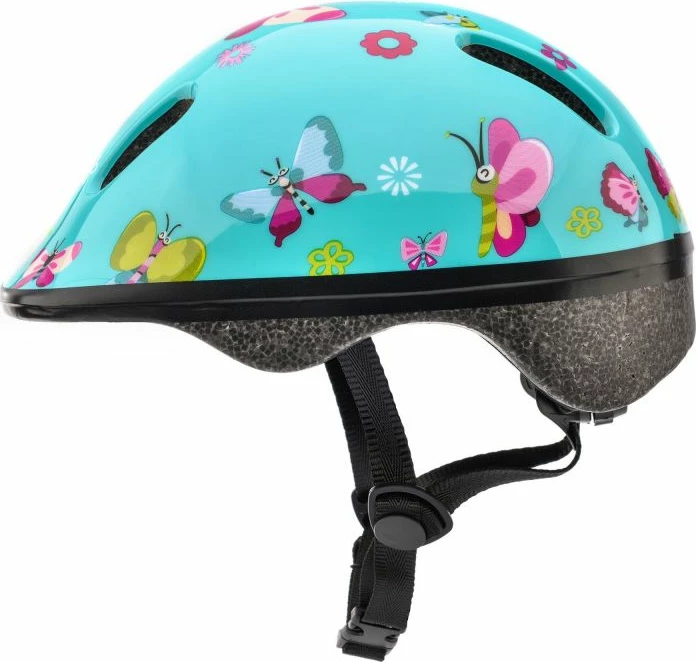 Helmetë biçiklete për fëmijë Meteor, butterflies [Madhësia: Standarde]
