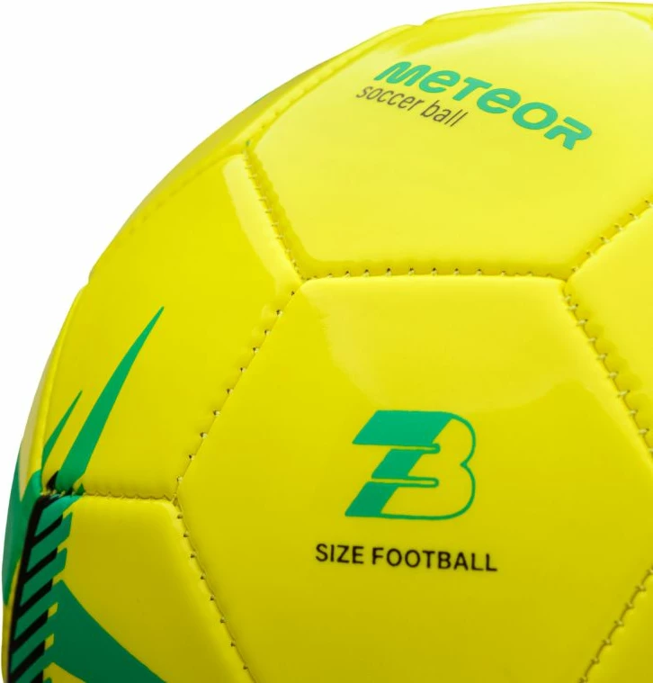 Top futbolli Meteor, i verdhë [Madhësia: Standarde]