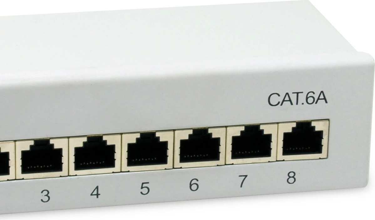 Switch Equip 326521, 8 porte, 10GBase-T, RJ-45, Cat6a, gri