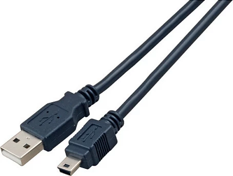 Kabllo USB EFB Elektronik Classic USB 2.0 A në Mini-USB B (5-pin), 5 m, e zezë