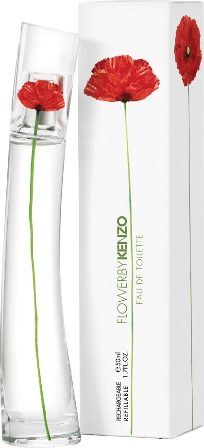 Eau de Toilette për femra Kenzo Flower By Kenzo, 50ml me opsion rimbushjeje