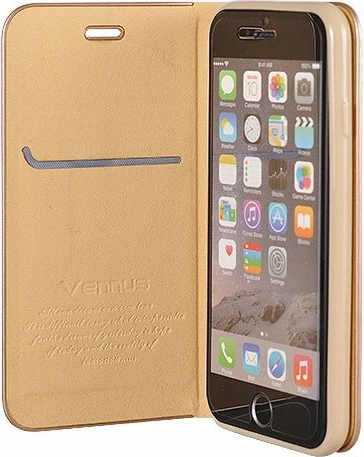 Mbështjellës HAVANA Premium Flip Cover për iPhone XR, MPN 7889, Gold