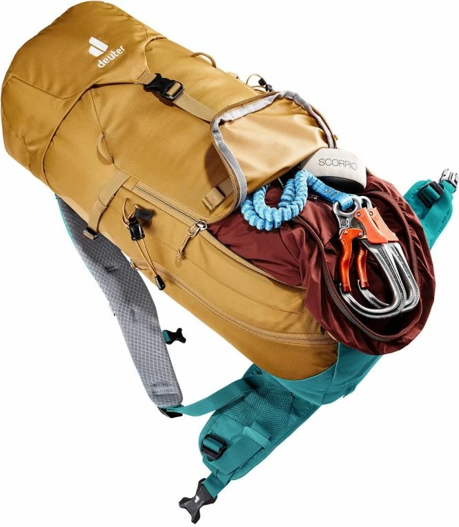 Çantë shpine për hiking Deuter, e verdhë