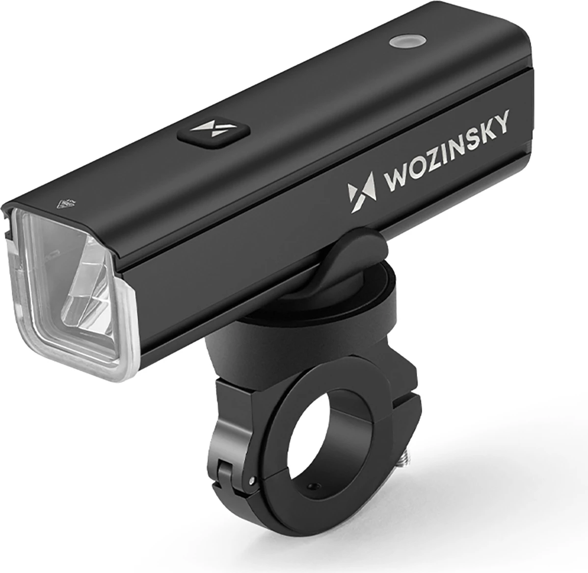 Set drita biçiklete Wozinsky WSBLB3, 1000 lm/100 lm, USB-C, e zezë