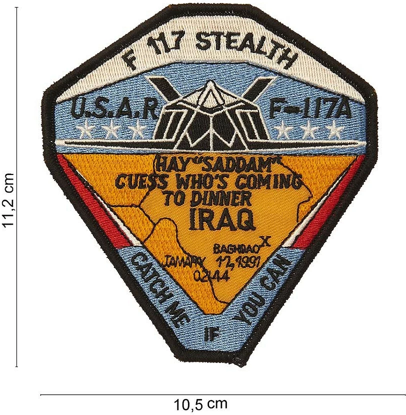 Emblema pëlhure Fostex Garments Patch F-117 stealth #3078