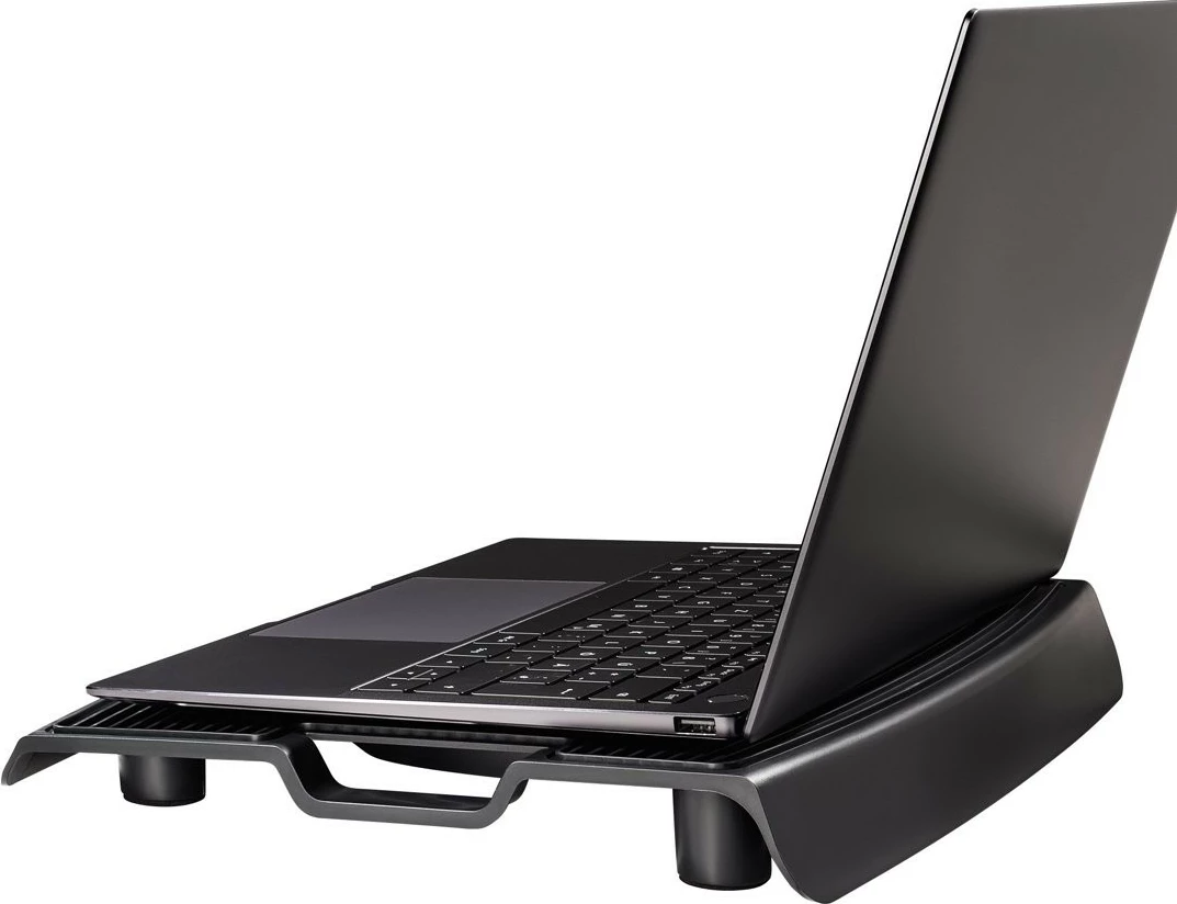 Mbajtës ftohës për laptop Hama 126810, plastikë, për ekrane deri 15.6 inç, i zi