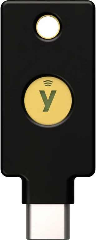 Çelës sigurie, Yubico YubiKey 5C NFC FIPS, USB-C dhe NFC, i certifikuar FIPS, i zi