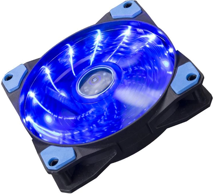 Ventilator për kasë PC Marvo FN-10BL 120mm LED, blu