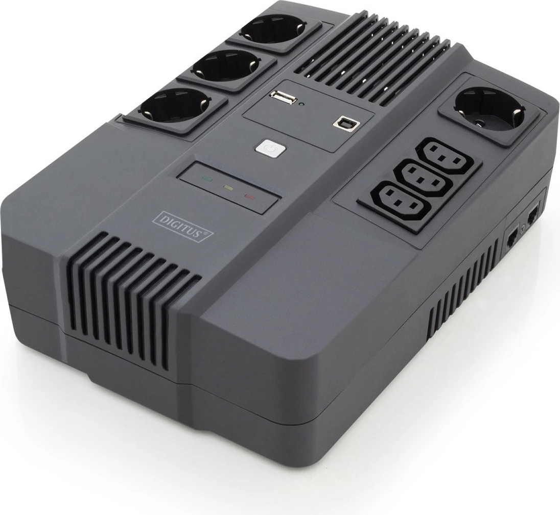 UPS Digitus DN-170111, 800VA/480W, line-interactive, zi