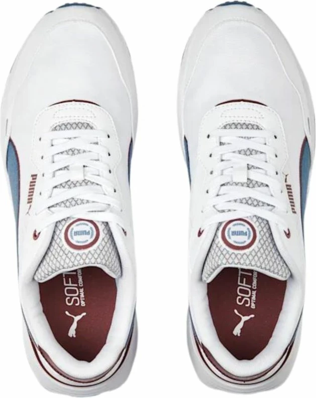 Atlete Puma Runtamed Plus për meshkuj dhe femra, të bardha dhe blu