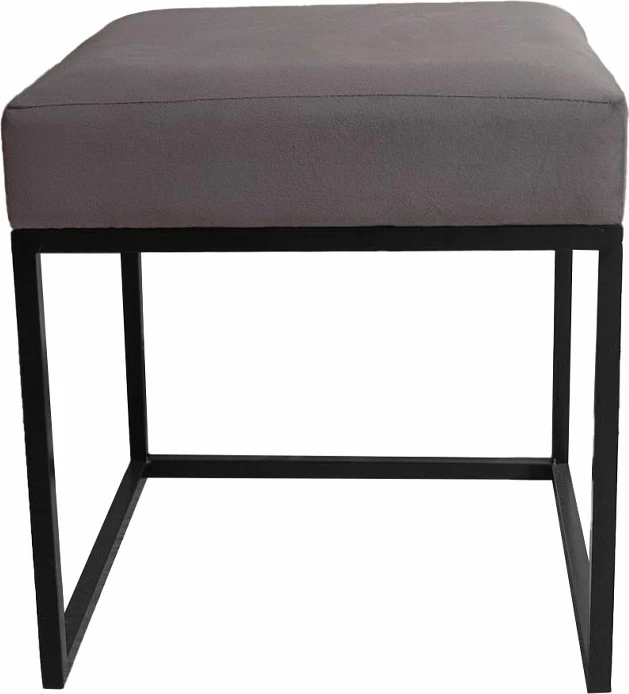 Tabure Cubik, ngjyrë gri, 40x40x44 cm