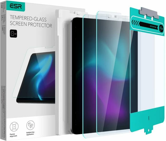 Mbrojtës xhami ESR për iPad Air 10.9''/iPad Pro 11'', set 2 copë