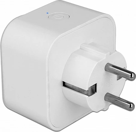Prizë smart Wi‑Fi DeLOCK 11826, Schuko CEE 7/3, 10A 250V, e bardhë