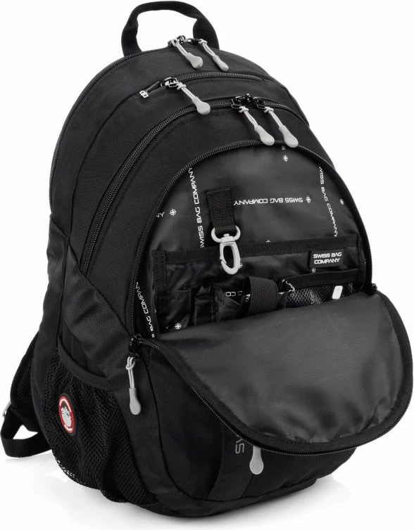 Rrugac për femra dhe meshkuj Swissbags, i zi