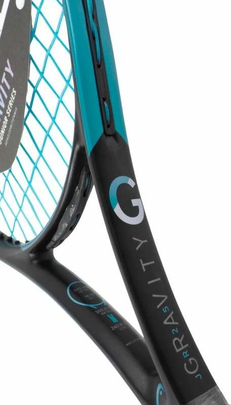 Raketë tenisi për fëmijë Head Gravity, e zezë dhe blu