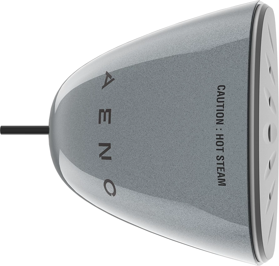 Hekur me avull dore AENO GS2 1190W, gri metalike, set me çantë udhëtimi, gotë matëse dhe dorezë