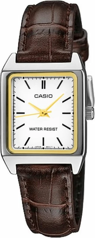 Orë dore për femra Casio, kafe