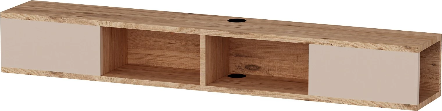 Komodë TV Hanah Home Mayer, ngjyrë Atlantic Pine, bezhë