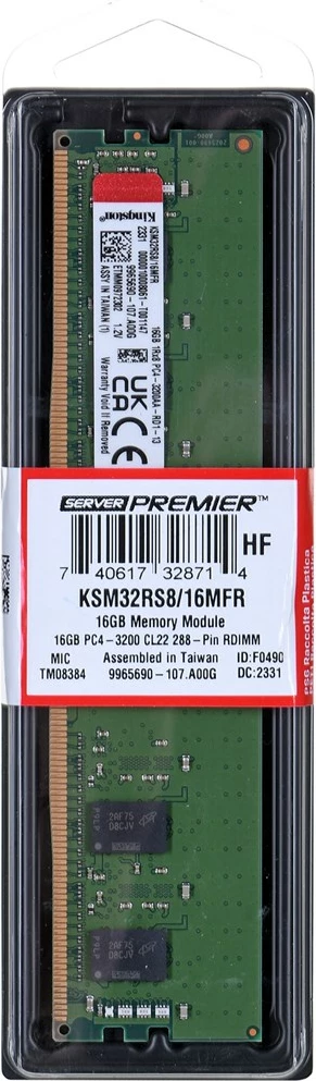 Memorie RAM Kingston 16GB DDR4 për kompjuter