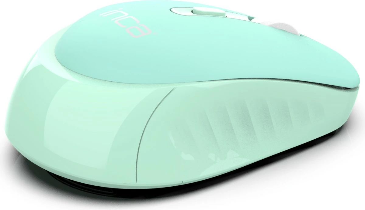 Maus wireless INCA IWM-243RM, 1600 DPI, Candy Design, blau