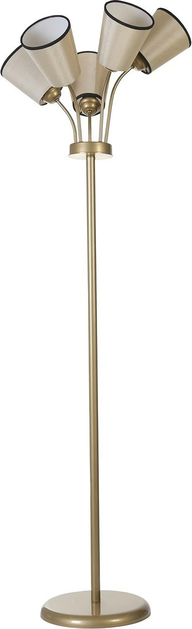 Llambë dyshemeje Opviq, krem dhe ari, 8815-4, 165cm