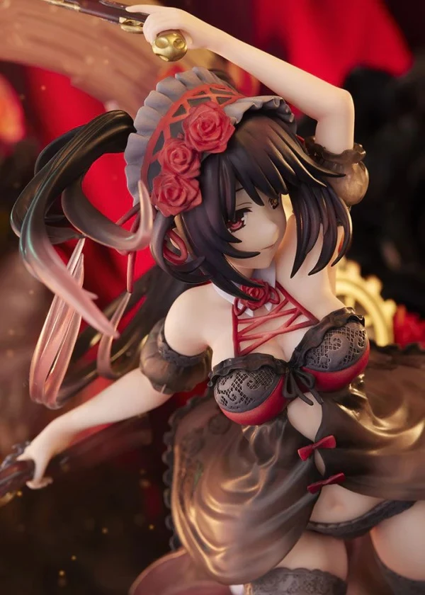 Figurinë koleksionuese Square Enix Kurumi Tokisaki Date A Live IV Lingerie Swimwear Ver. 1/7 (31 cm)