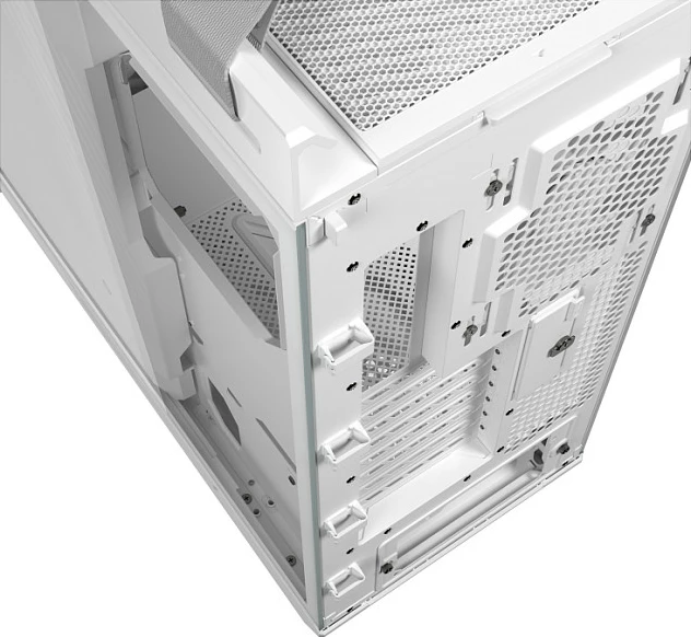 Kasë ASUS ROG STRIX HELIOS II GX601S, Midi Tower, RGB, xham i kalitur, e bardhë