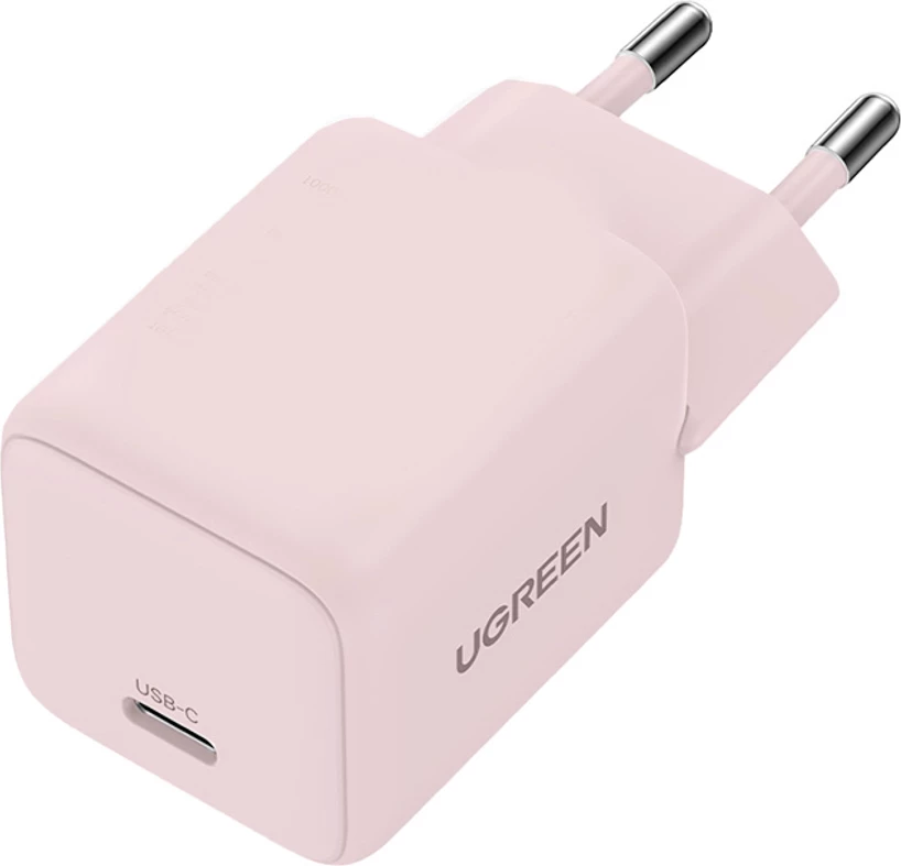Karikues muri Ugreen X512 GaN, 20W, 1x USB-C, Rozë