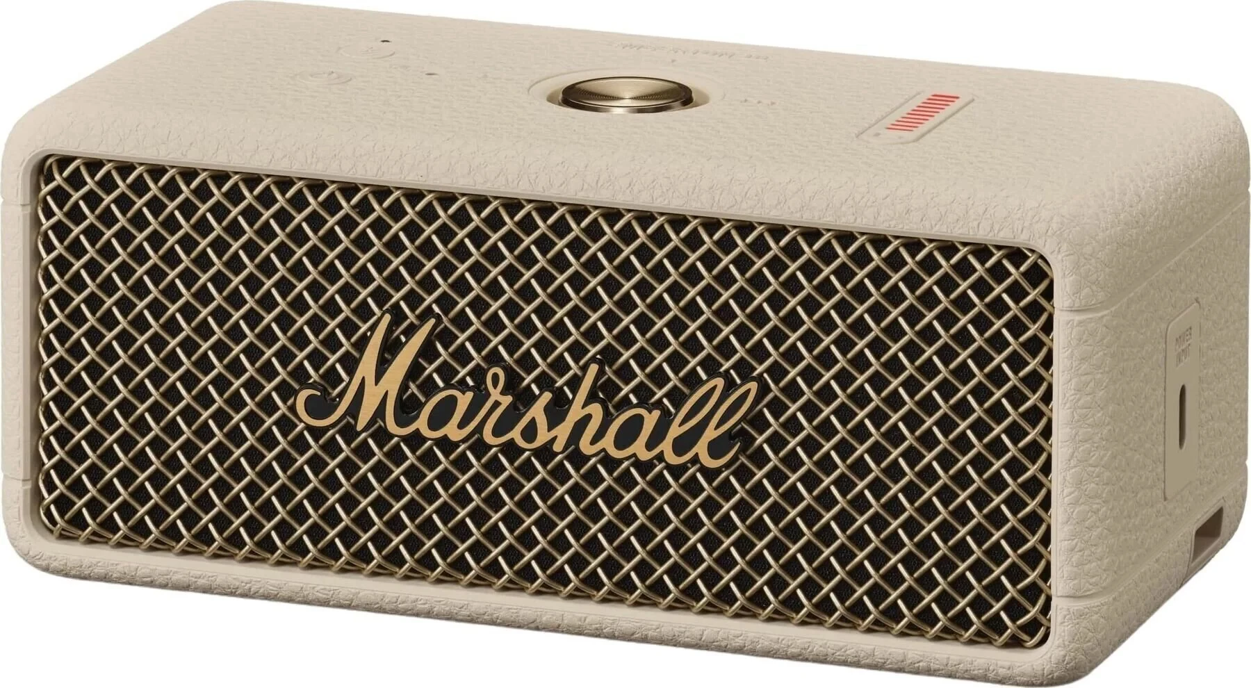 Altoparlant portativ Marshall Emberton III, Bluetooth 5.3, 32+ orë, IP67, cream