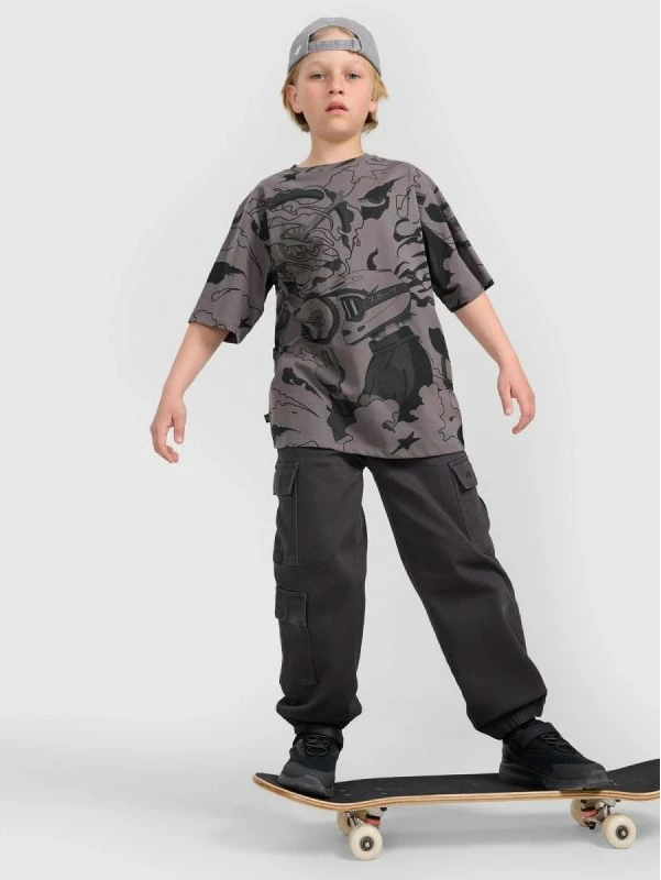 Maicë për djem 4f, oversize me print