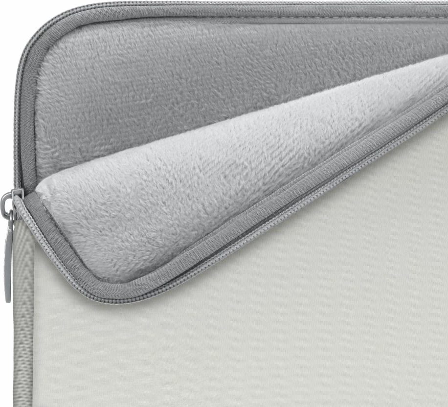 Mbështjellës laptopi Tech-Protect NeoSlim 15-16", slim, mbyllje me zinxhir, gri, set 2 copë