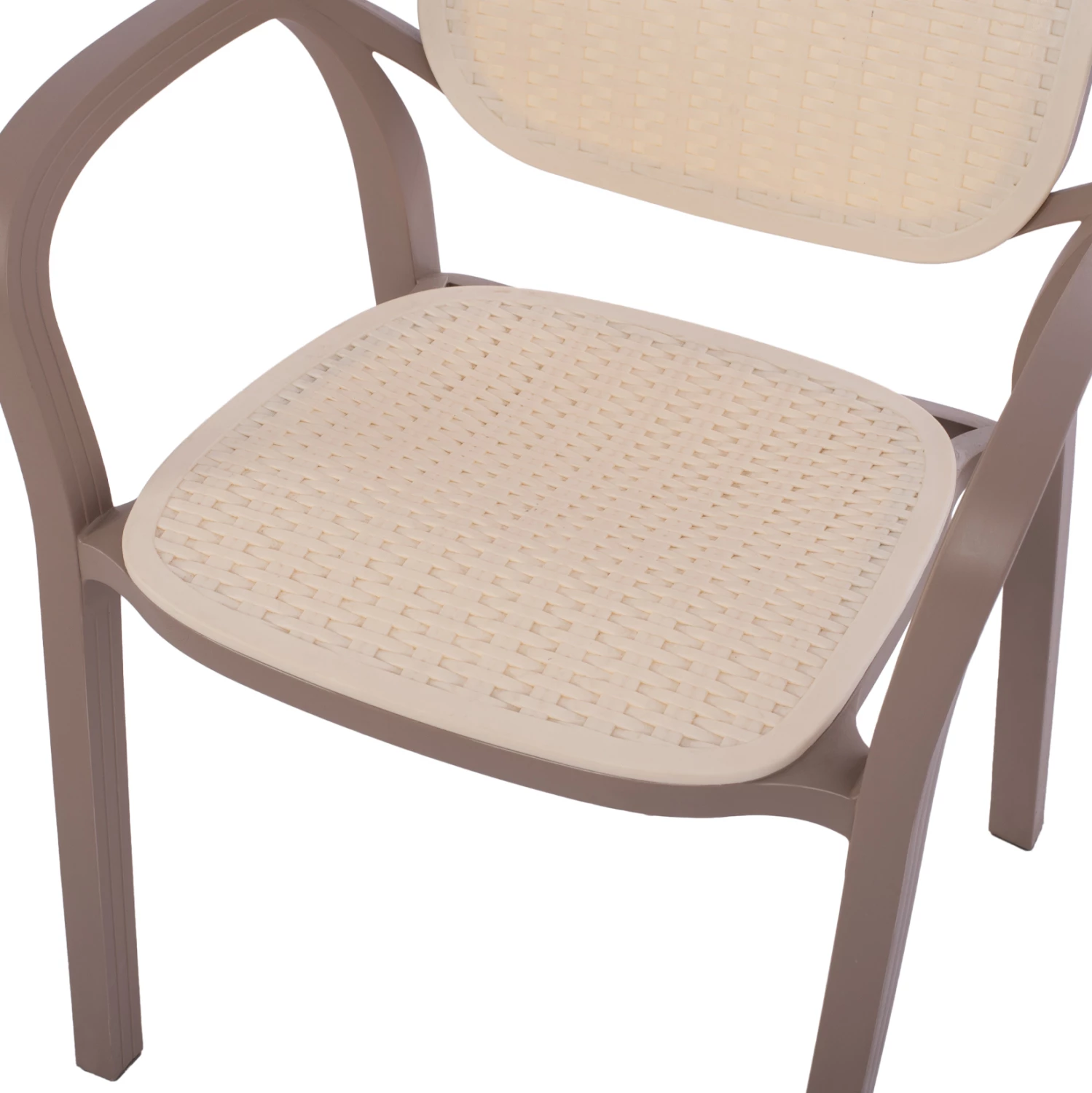 Karrige polipropileni KHEM FH5820.02 kapuçino-bezhë 57x57x83H cm