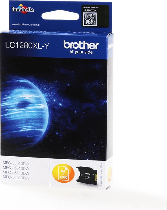 fishek boje Brother LC1280XLY rendiment 1200 faqe e verdhë