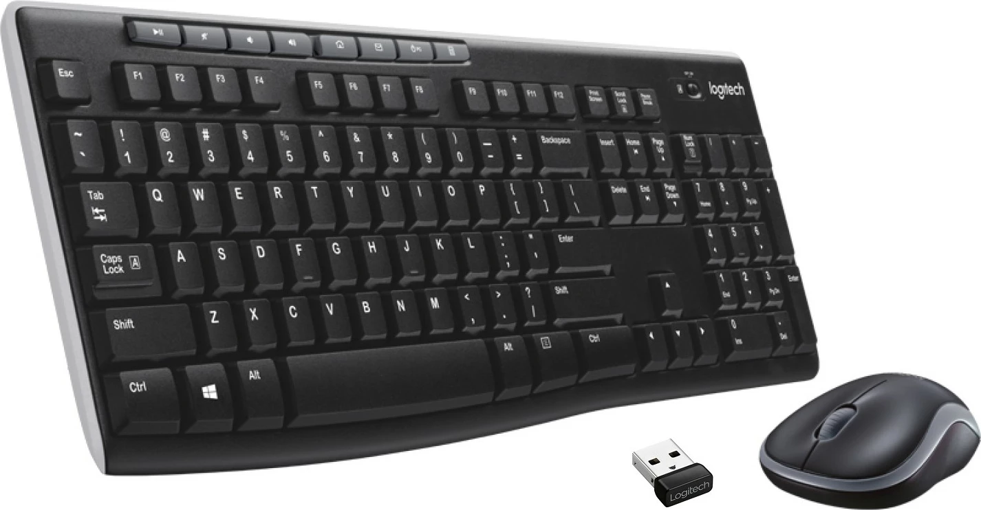 Komplet wireless Logitech MK270, QWERTZ, USB, i zi