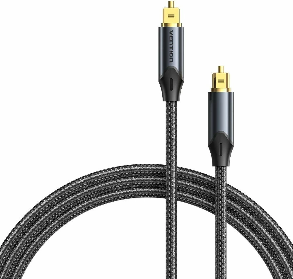 Kabllo optike audio Toslink Vention BAVBJ 5 m, e zezë