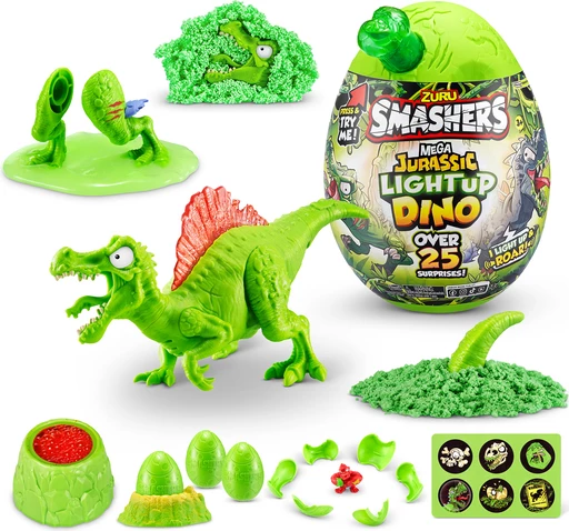 Lodër për fëmijë Smashers Mega Jurassic Light Up Dino Egg by ZURU