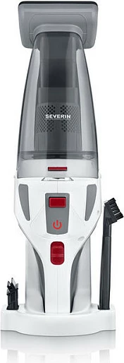 Fshesë me korrent pa kabllo Severin HV 7146 S'Power Wet&Dry, 18.5V, gri/kuqe/bardhë