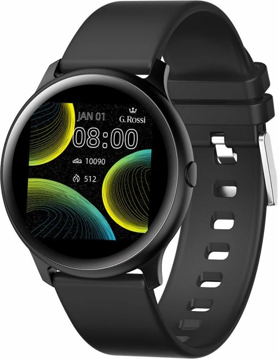 Smartwatch unisex G. Rossi, e zezë