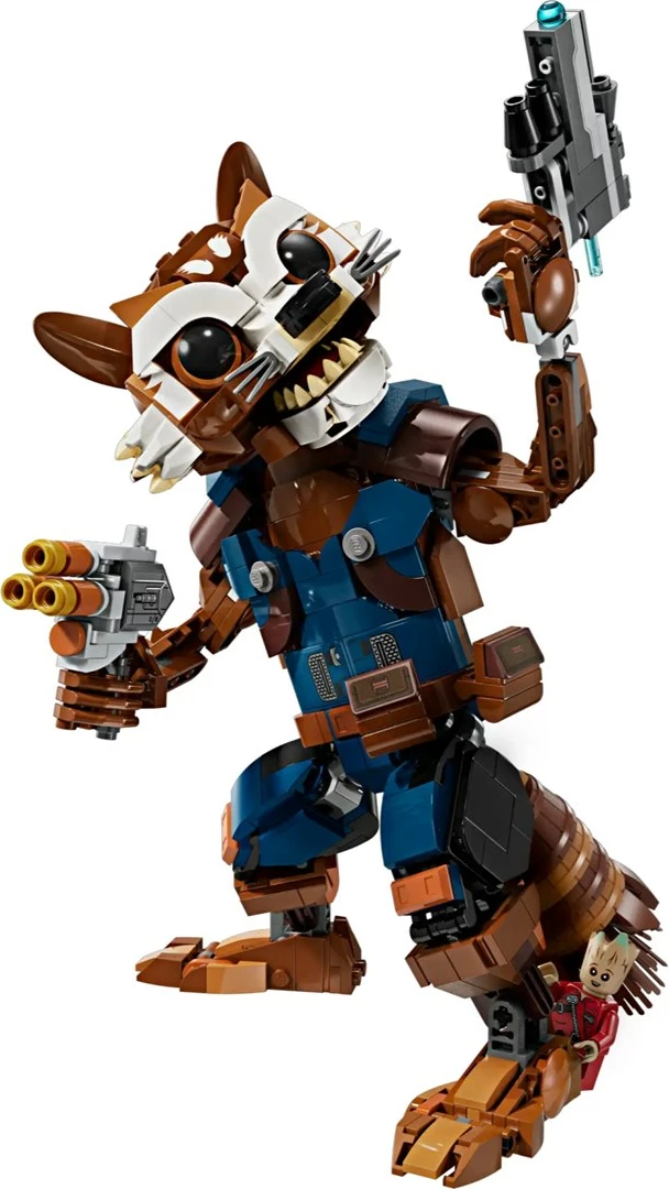 Set Lego Marvel 76282 Rocket dhe Baby Groot