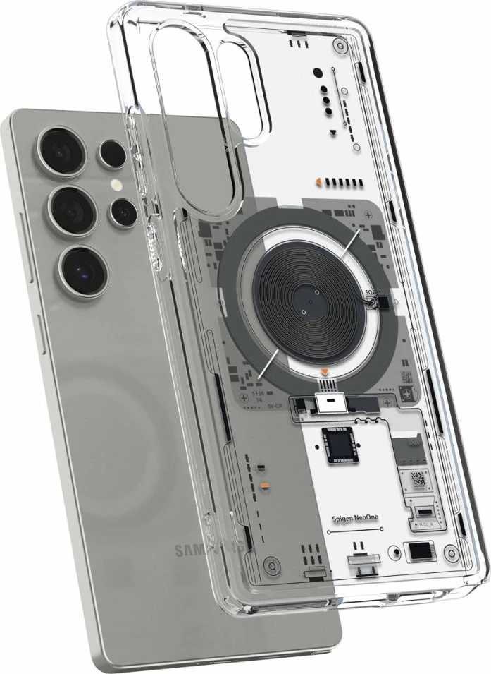 Mbështjellës Spigen Ultra Hybrid Mag për Samsung Galaxy S25 Ultra, Transparent