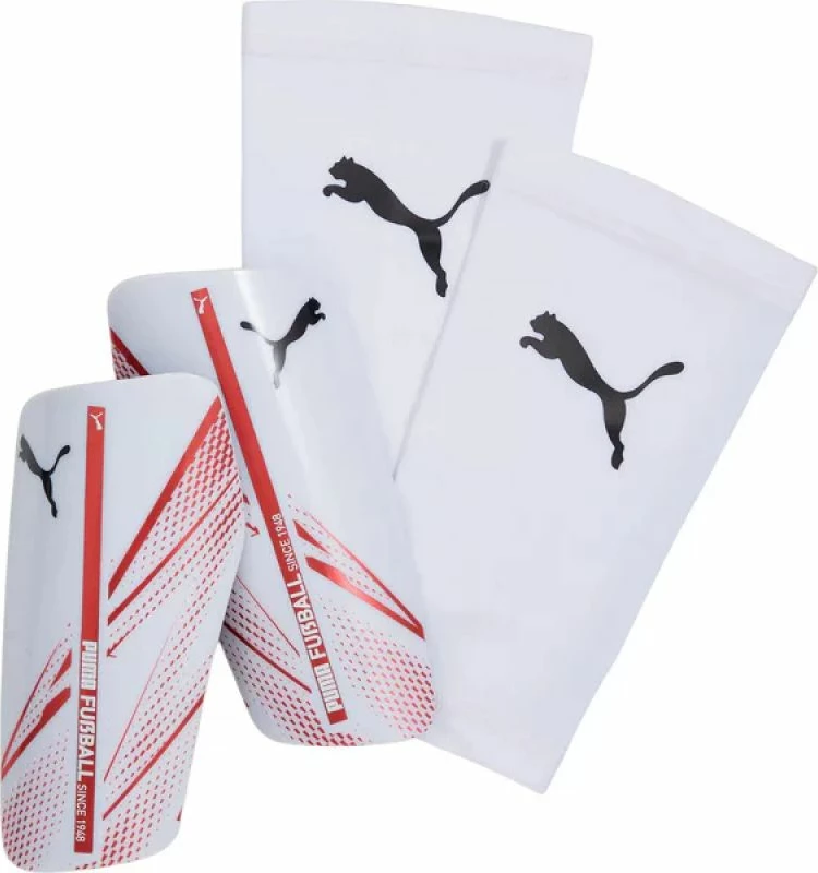 Mbrojtëse për shin Puma, të bardha