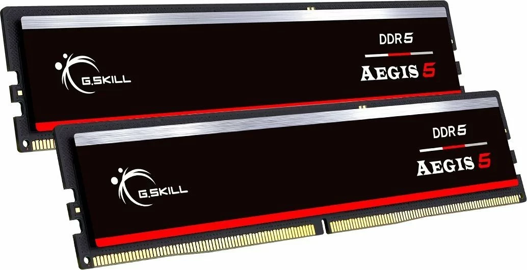 RAM Memorje G.Skill Aegis 5 F5-5600J3636D32GX2-IS 64GB DDR5 5600MHz CL36 UDIMM, e zezë, set 2x32GB