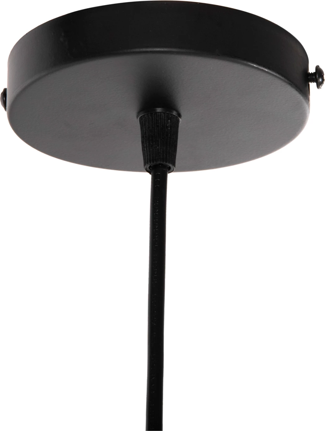 Llambë varëse tavani FH4165.01 sferë metalike e zezë dhe portokalli Φ20x118H cm